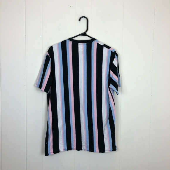 Simons DJAB Striped Embroidered T-Shirt Sz S - Picture 7 of 8